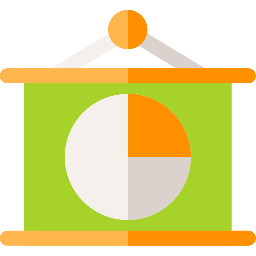 presentación Basic Rounded Flat icono