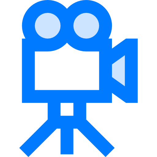 Video camera Vitaliy Gorbachev Blue icon