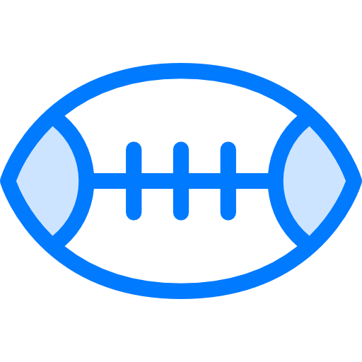 fútbol americano Vitaliy Gorbachev Blue icono