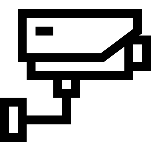 cctv Basic Straight Lineal ikona