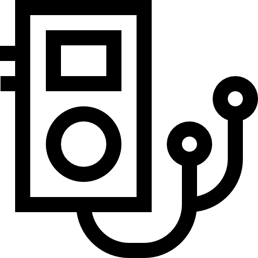 mp3 Basic Straight Lineal иконка
