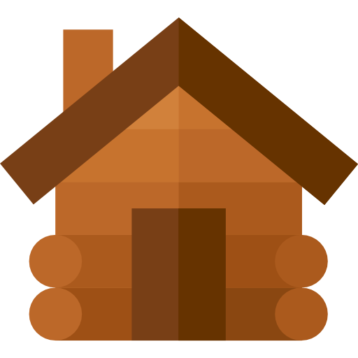 Cabin Basic Straight Flat icon
