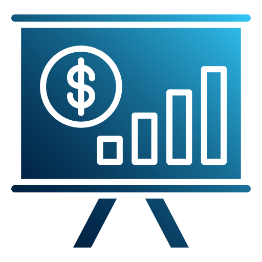 geschäfts präsentation Generic gradient fill icon