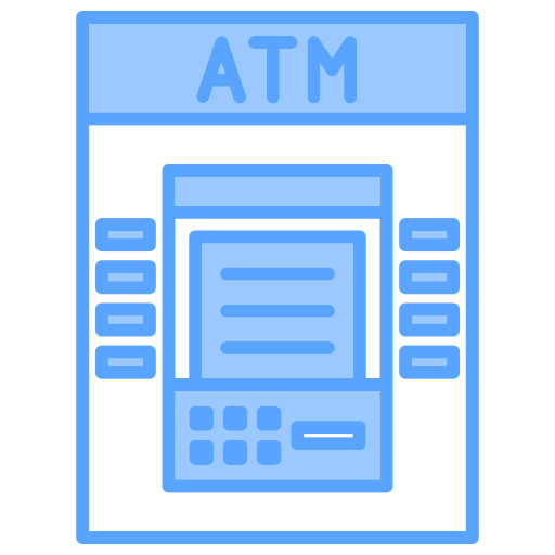 geldautomaat Generic color lineal-color icoon