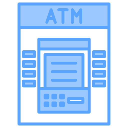 atm 기계 Generic color lineal-color icon