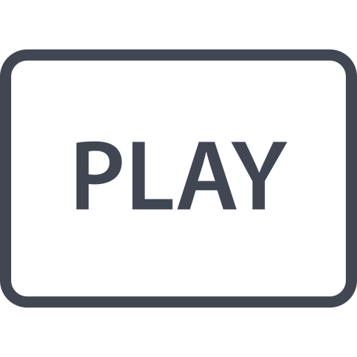 Play Generic outline icon
