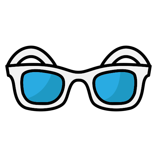 des lunettes Generic color outline Icône