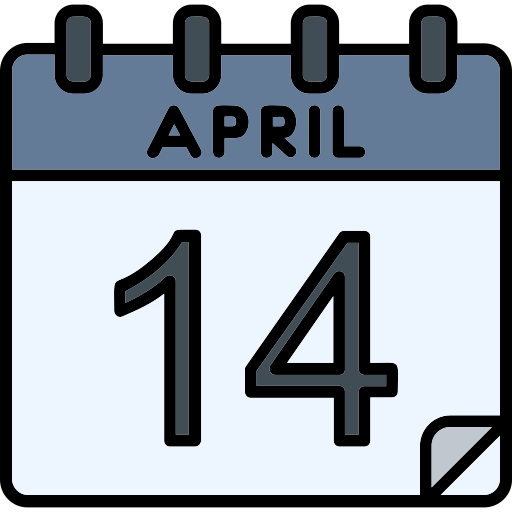 april Generic color outline icon