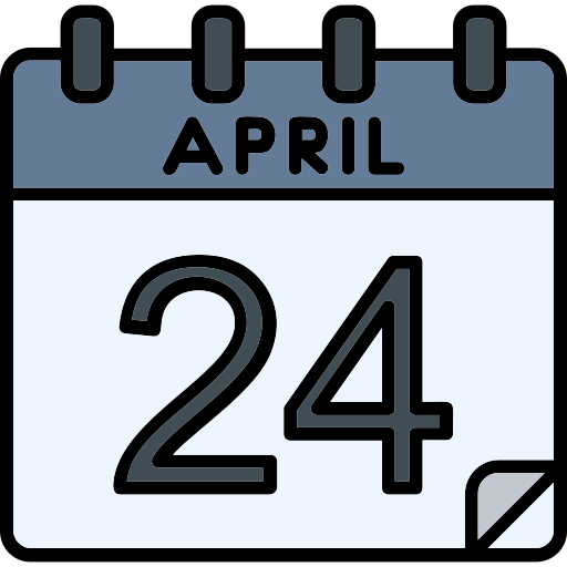 april Generic color outline icoon