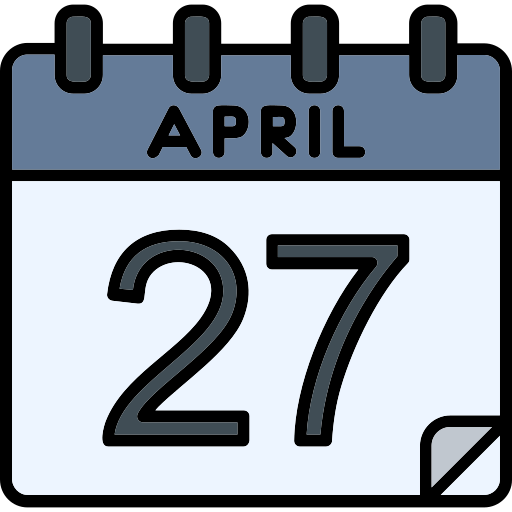 april Generic color outline icon