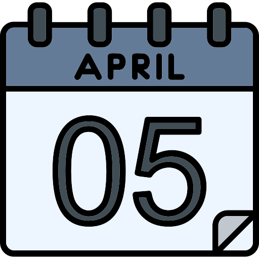april Generic color outline icoon