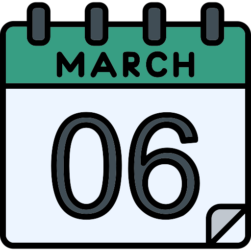 maart Generic color outline icoon