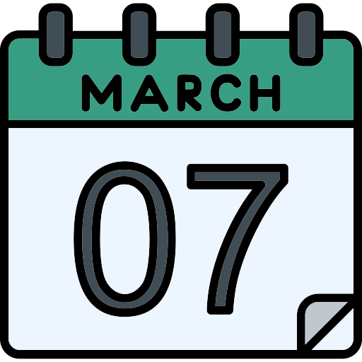 marzo Generic color outline icono