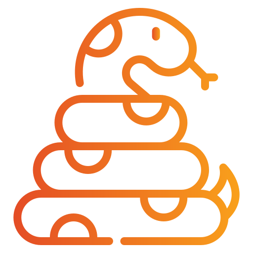 Serpent Generic gradient outline icon