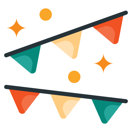 Pennants Generic color fill icon
