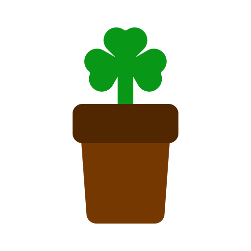 plante Generic color fill Icône