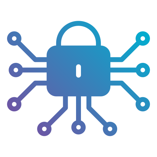 sicurezza Generic gradient fill icona