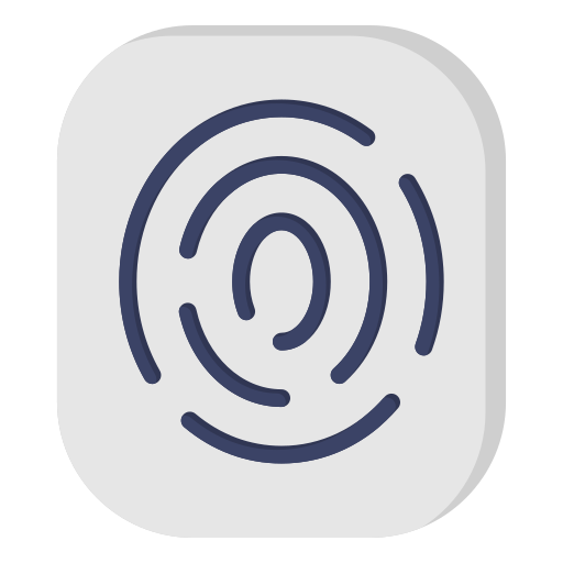 fingerabdruck Generic color fill icon