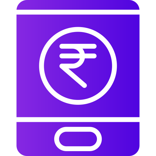 bankowość mobilna Generic gradient fill ikona