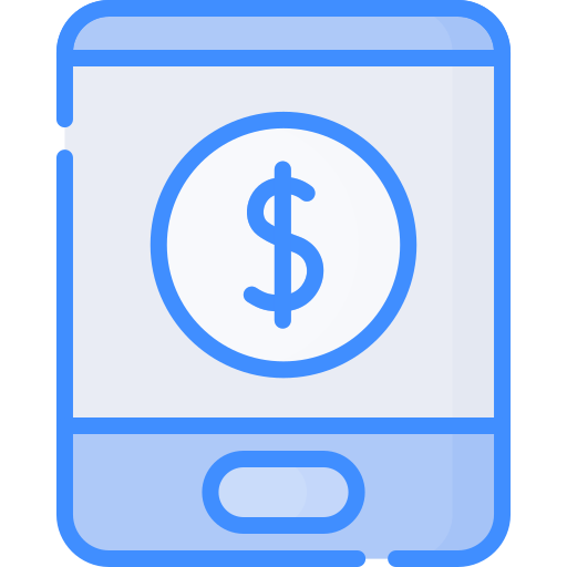 Mobile banking Generic color lineal-color icon