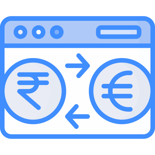 cambio de divisas Generic color lineal-color icono
