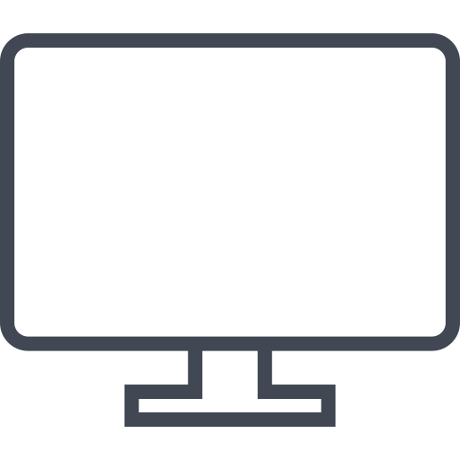 monitor Generic outline icono