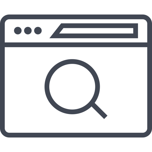 web Generic outline icon