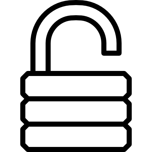 Padlock Revicon Light Rounded icon