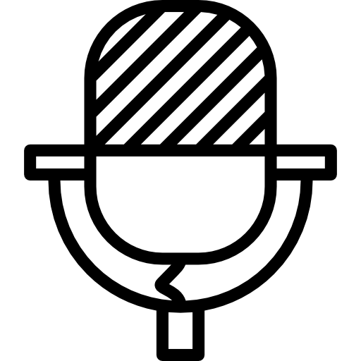 Microphone Revicon Light Rounded icon