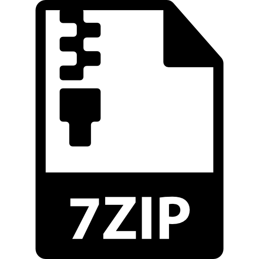 archivo zip  icono