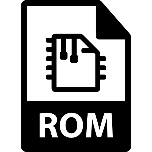 fichier rom  Icône