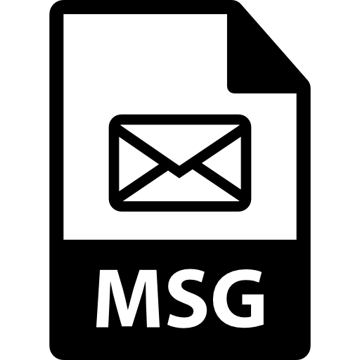archivo msg  icono