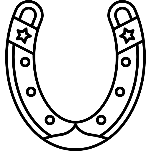 ferro di cavallo  icona