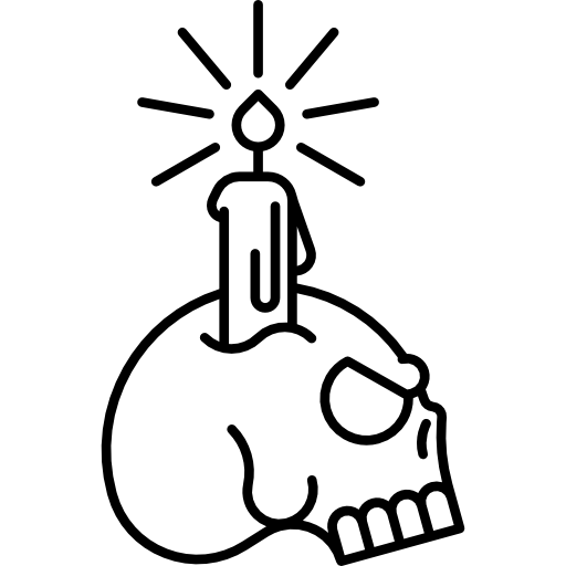 czaszka  ikona