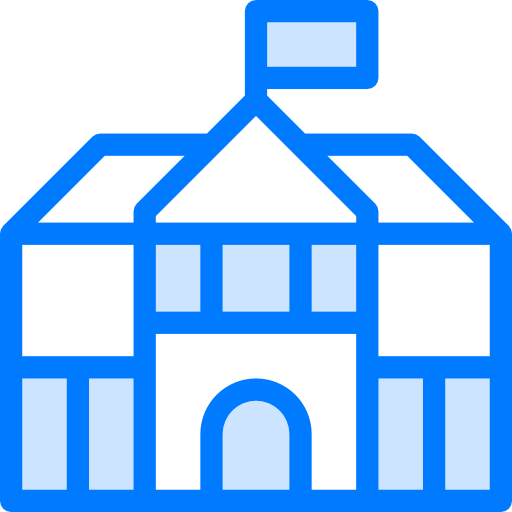 el palacio de buckingham Vitaliy Gorbachev Blue icono