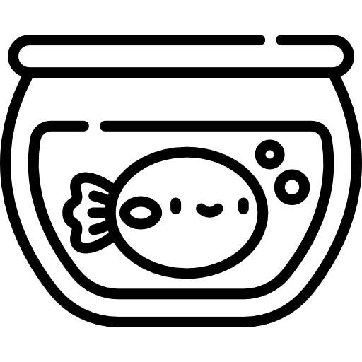 fischglas Kawaii Lineal icon