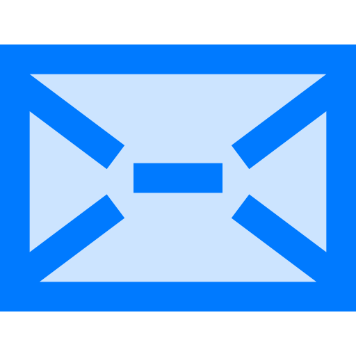 e-mail Vitaliy Gorbachev Blue icona