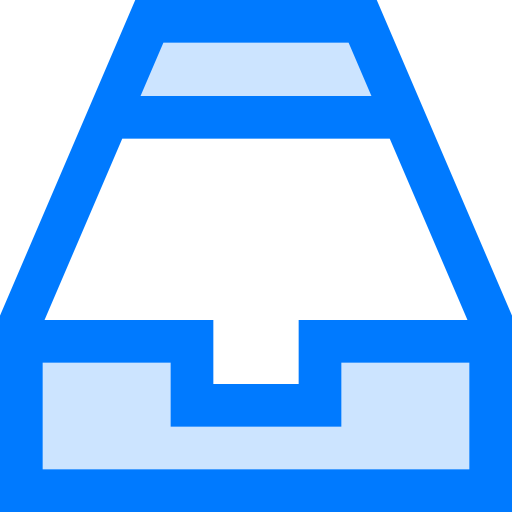 bandeja de entrada Vitaliy Gorbachev Blue icono