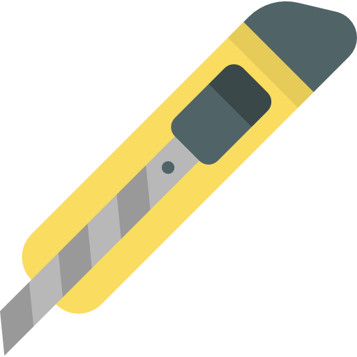 cutter Kawaii Flat icon