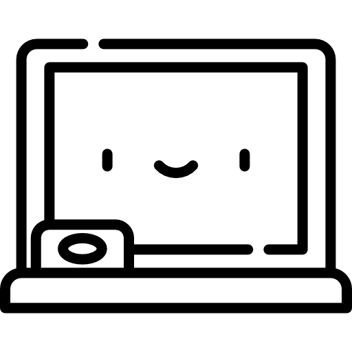 tablica Kawaii Lineal ikona