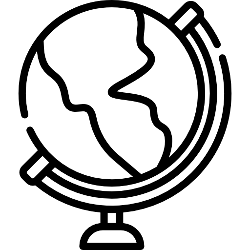 globus Kawaii Lineal icon