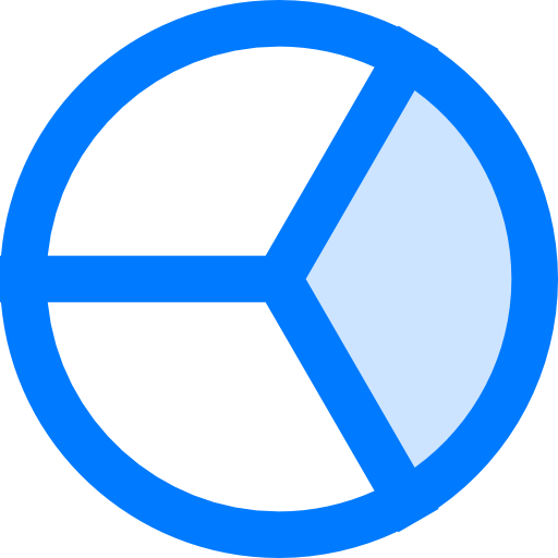 wykres kołowy Vitaliy Gorbachev Blue ikona