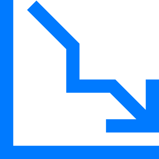 liniendiagramm Vitaliy Gorbachev Blue icon