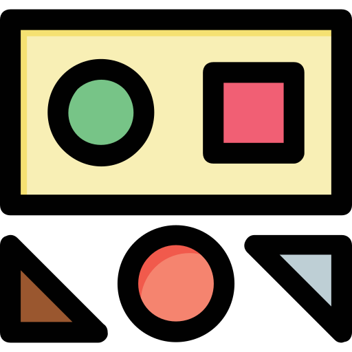幾何学的形状 Generic color lineal-color icon