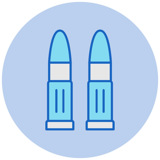 銃弾 Generic color lineal-color icon