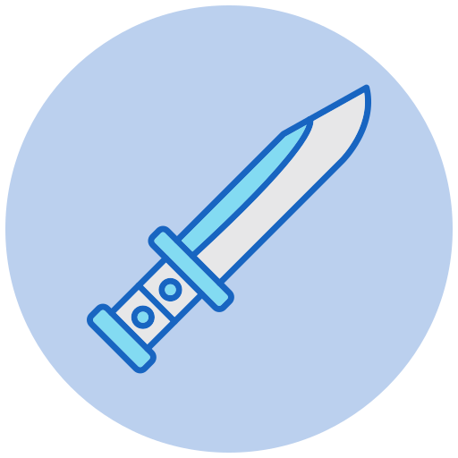 Bayonet Generic color lineal-color icon