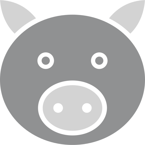 cochon Generic color fill Icône