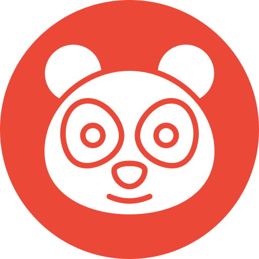 panda Generic color fill icon