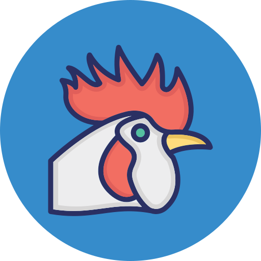 Hen Generic color lineal-color icon