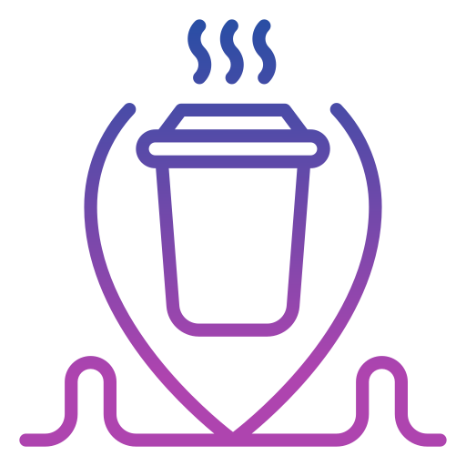 Coffee shop Generic gradient outline icon